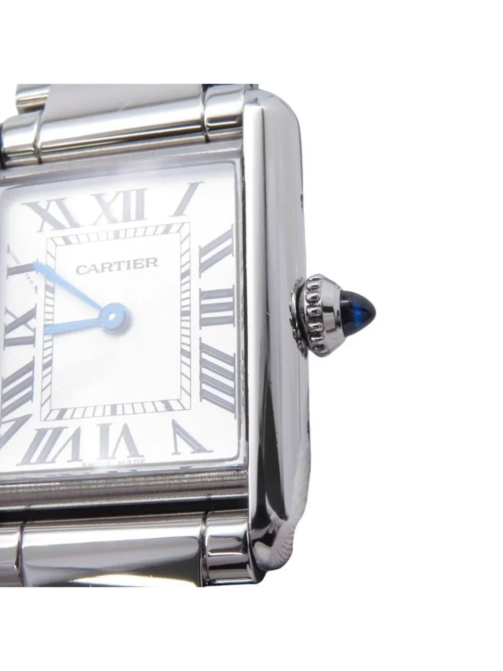 Cartier Tank Must SM Watch Silver Dial Quartz